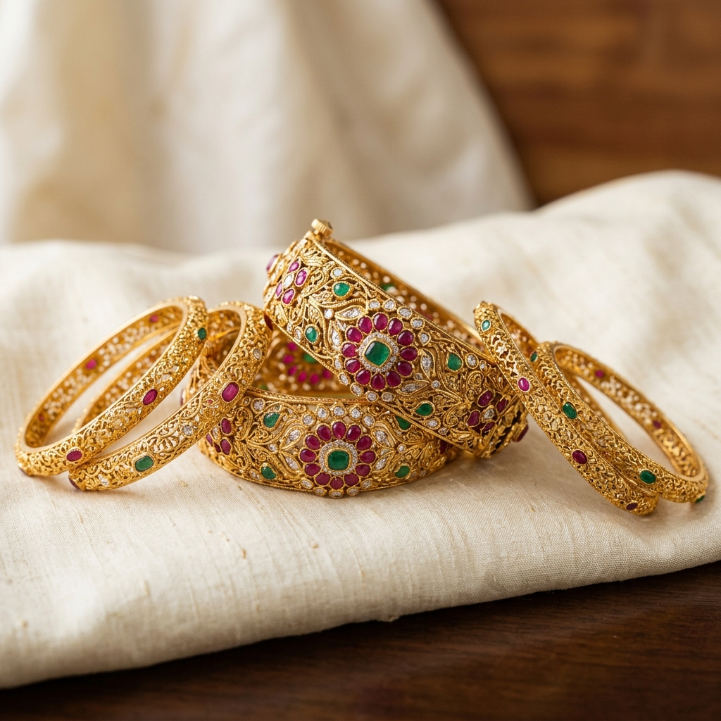 Antique Kada Pair